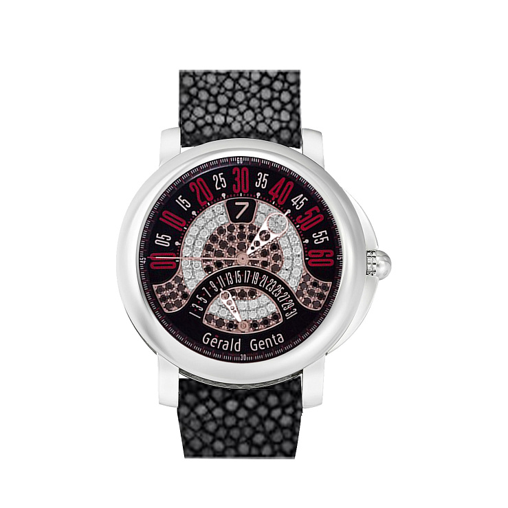 Часы Gerald Genta  Gérald Genta Arena Bi-Retro Steel And Diamonds 45Mm  BSP.Y.10 