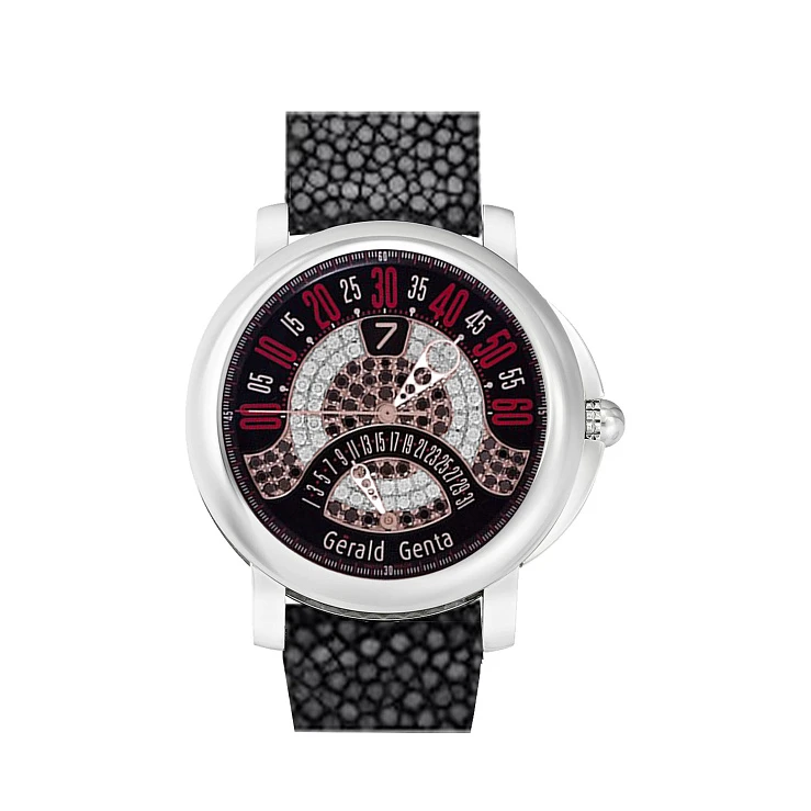 Часы Gerald Genta  Gérald Genta Arena Bi-Retro Steel And Diamonds 45Mm  BSP.Y.10 