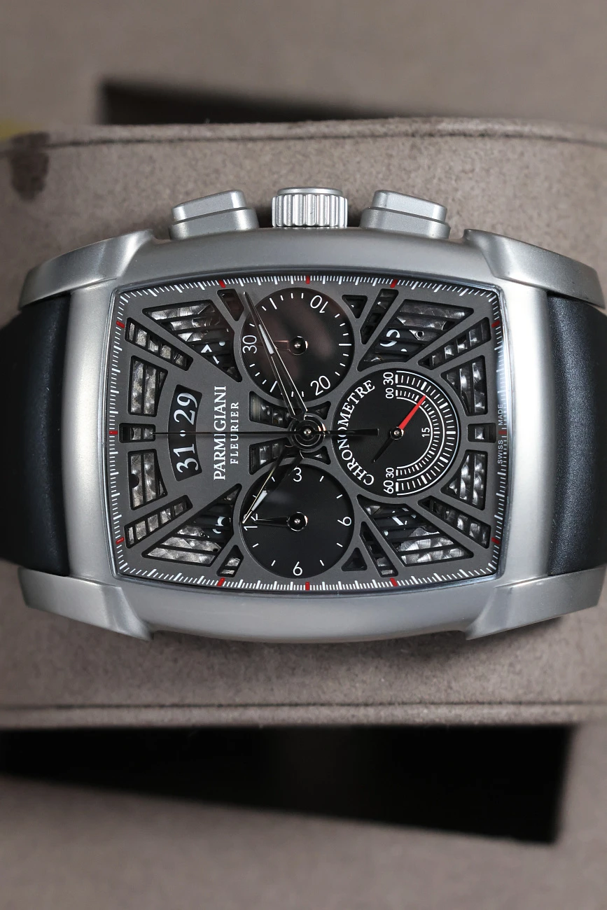Часы Parmigiani  PARMIGIANI FLEURIER KALPAGRAPHE Skeleton Titanium  PFC193-3040200-XO1442