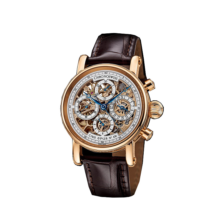 Часы Chronoswiss  Skeletonizing Opus Skeleton Chronograph   CH7521R