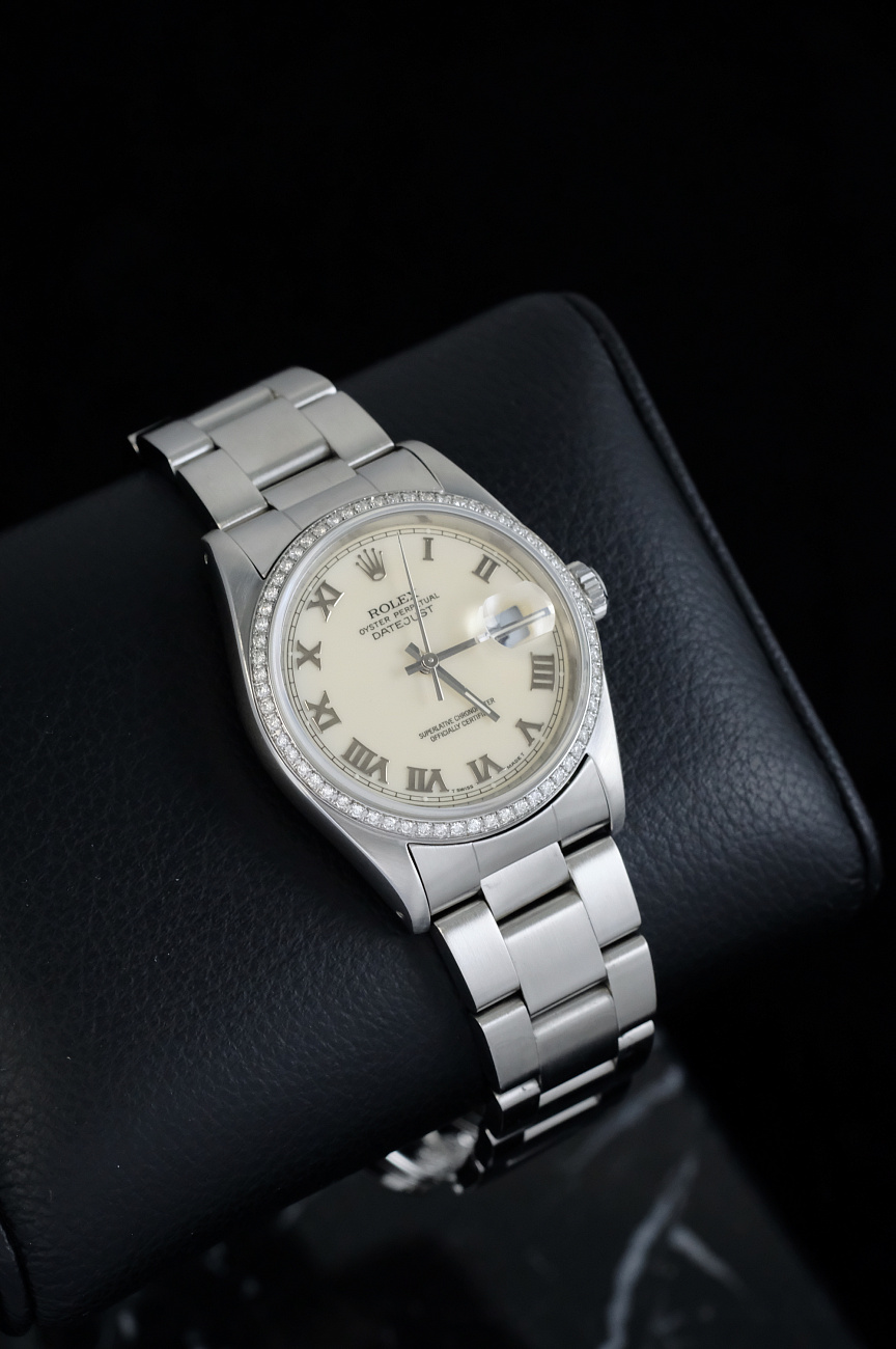 Часы Rolex  Rolex Datejust Aftermarket Bezel 16200Fix  16200FIX