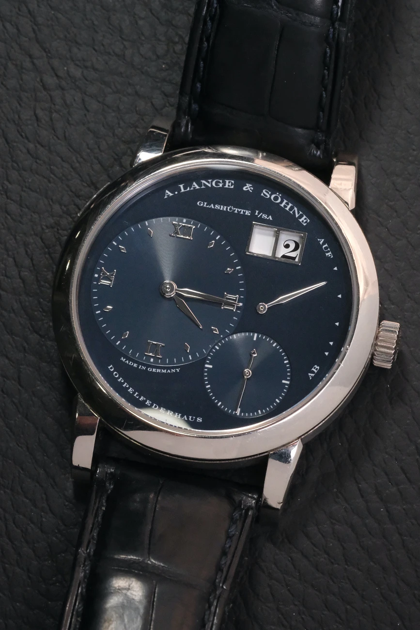Часы A. Lange &amp; Sohne  Lange 1 Blue Dial  101.027