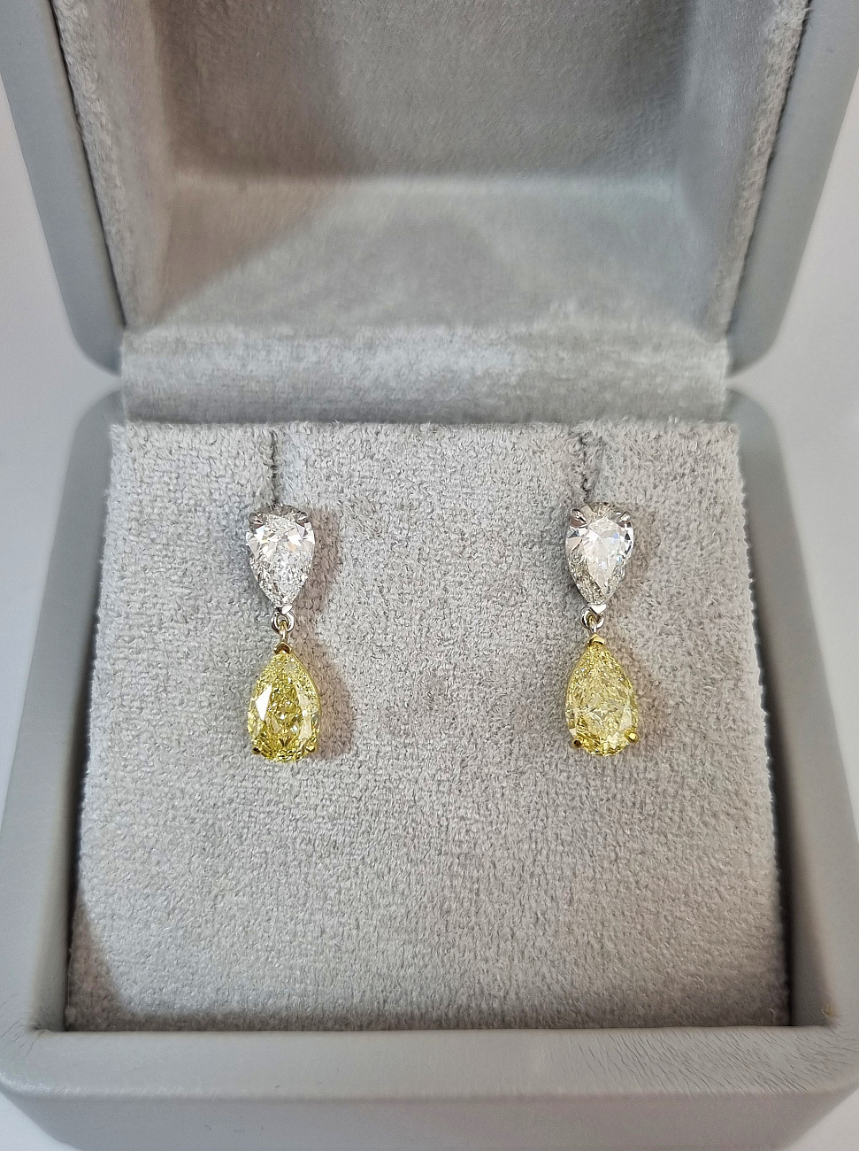 Украшение NO NAME  Серьги С Бриллиантами   