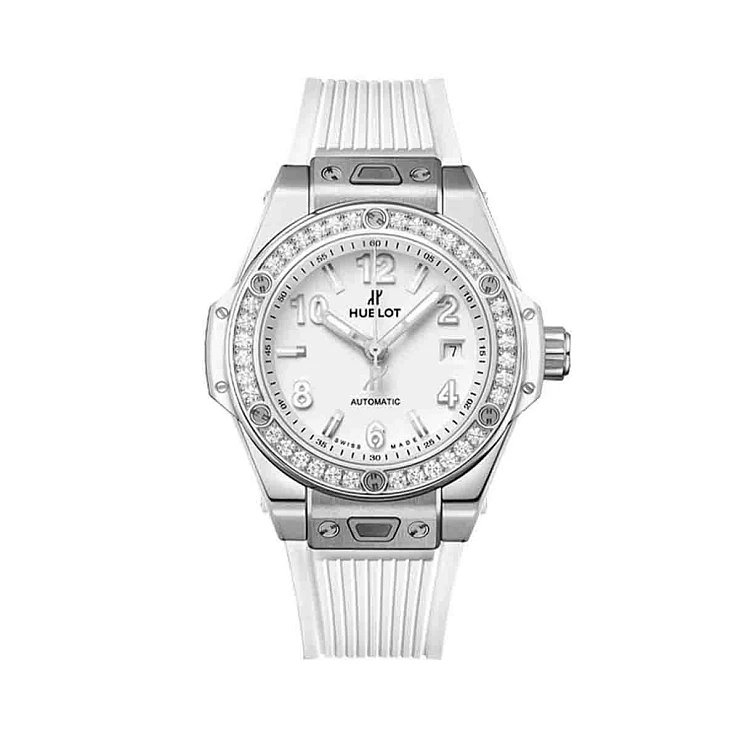 Часы Hublot  One Click 33mm White Dial  485.SE.2010.RW.1204