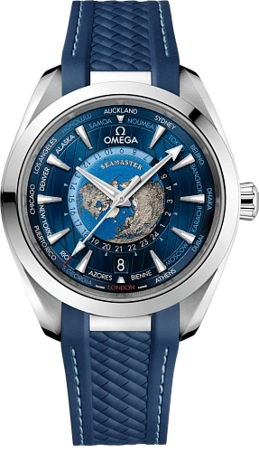 Заказать Omega  Seamaster Aqua Terra Co-Axial Master Chronometer Gmt Worldtimer 43 Mm  220.12.43.22.03.001