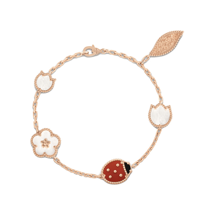 Украшение Van Cleef & Arpels  Браслет Lucky Spring, 5 Motifs  VCARP7RR00 