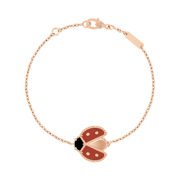 Украшение Van Cleef & Arpels  Lucky Spring Bracelet, Open Wings Ladybug  VCARP7R100 