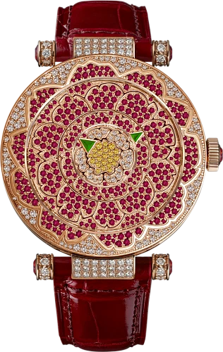 Заказать Franck Muller  Round Double Mystery Peony  42 DM D CD PEO RG