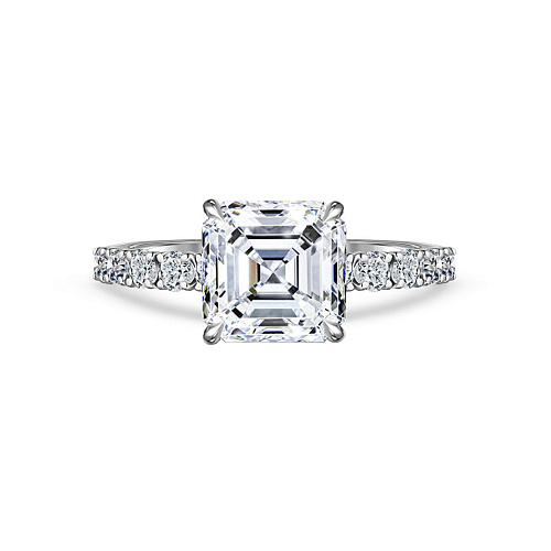 Украшение GIA  Кольцо с бриллиантом 1,73 ct. H/Internally Flawless (Asscher cut)   