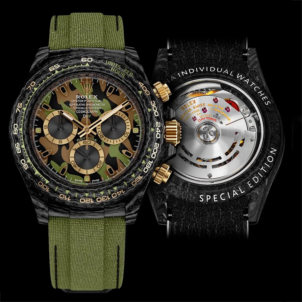 Заказать DiW  Rolex Daytona 41 Mm Military Green  