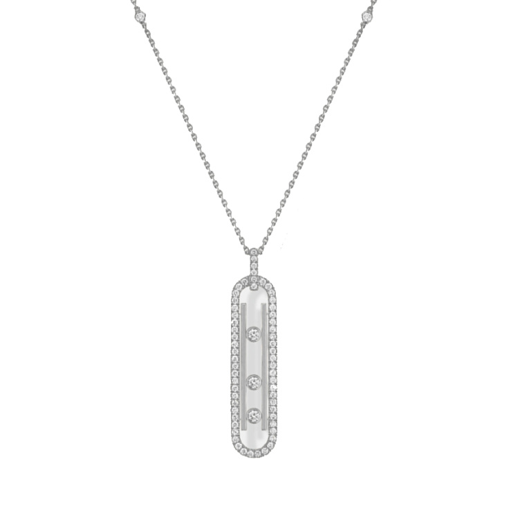Украшение MESSIKA  Колье Move 10Th Sm Necklace  10032-WG 