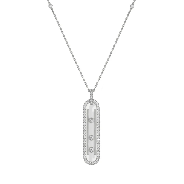 Украшение Messika  Колье Move 10Th Sm Necklace  10032-WG 