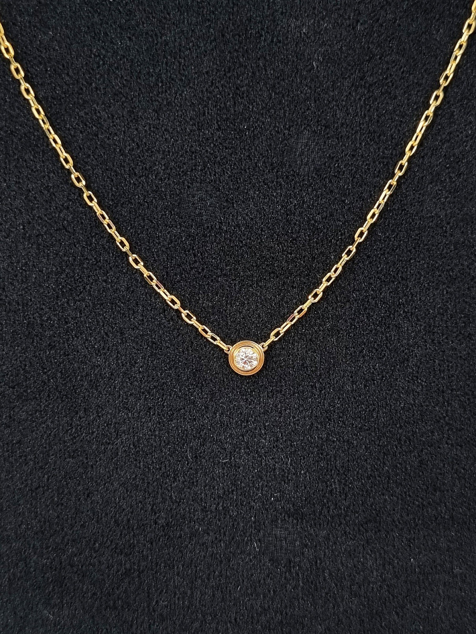 Украшение Cartier  D'amour Necklace, Small Model, Yg  B7215800 