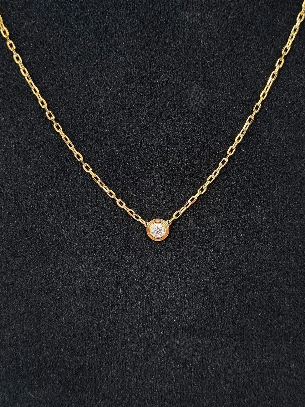 Украшение Cartier  D'amour Necklace, Small Model, Yg  B7215800 