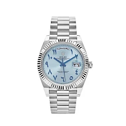 Rolex Day-Date 40 Oyster Perpetual Arabic Ice Blue