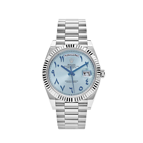 Часы Rolex  Day-Date 40 Oyster Perpetual Arabic Ice Blue  228236