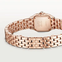 Часы Cartier  Panthère De Cartier Mini Rose Gold And Diamonds  WJPN0063