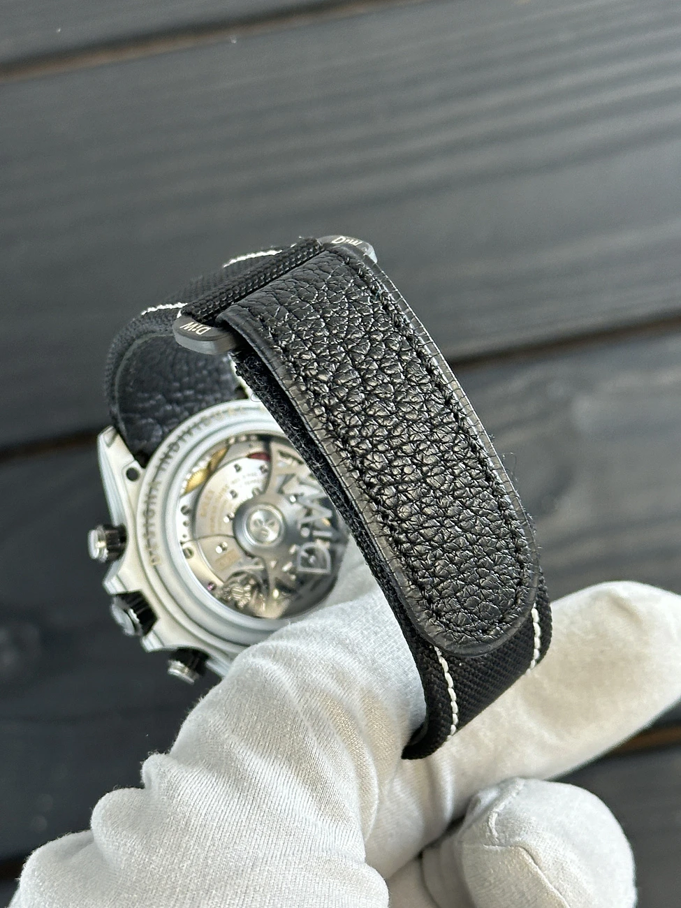 Часы DiW  Daytona Carbon Irbis  Daytna Carbon Cream Inverted