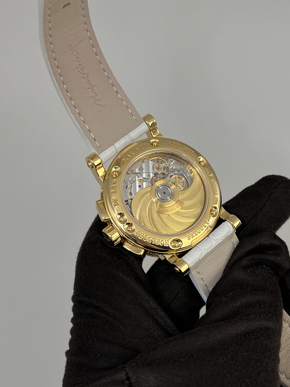 Часы Breguet  Marine 2 Chronograph Yellow Gold  5827BA/12/5ZU