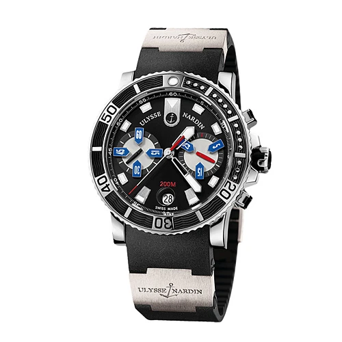 Часы Ulysse N  Maxi Marine Diver Chronograph  8003-102-3/91