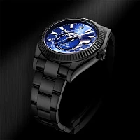 Заказать DiW  Rolex World Timer Black Dlc Blue  