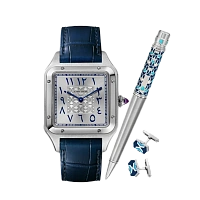 Часы Cartier  SANTOS-DUMONT LIMITED XL Platinum  WGSA0086