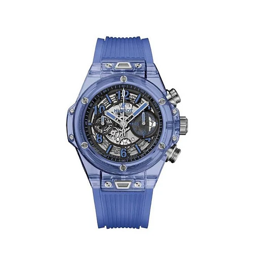 Часы Hublot  Big Bang Unico Blue Sapphire 45 mm  411.JL.4809.RT