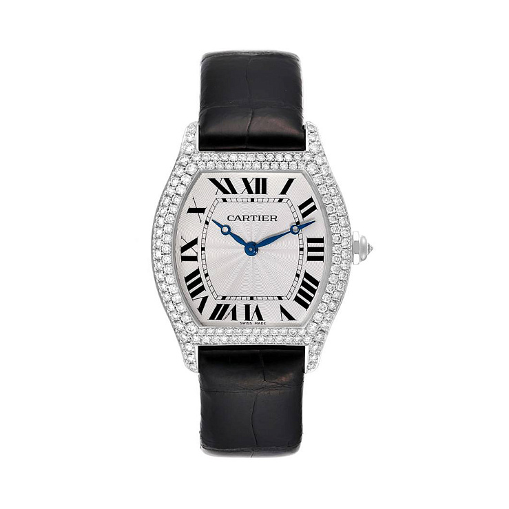 Часы Cartier  Tortue White Gold Diamond  WA504351