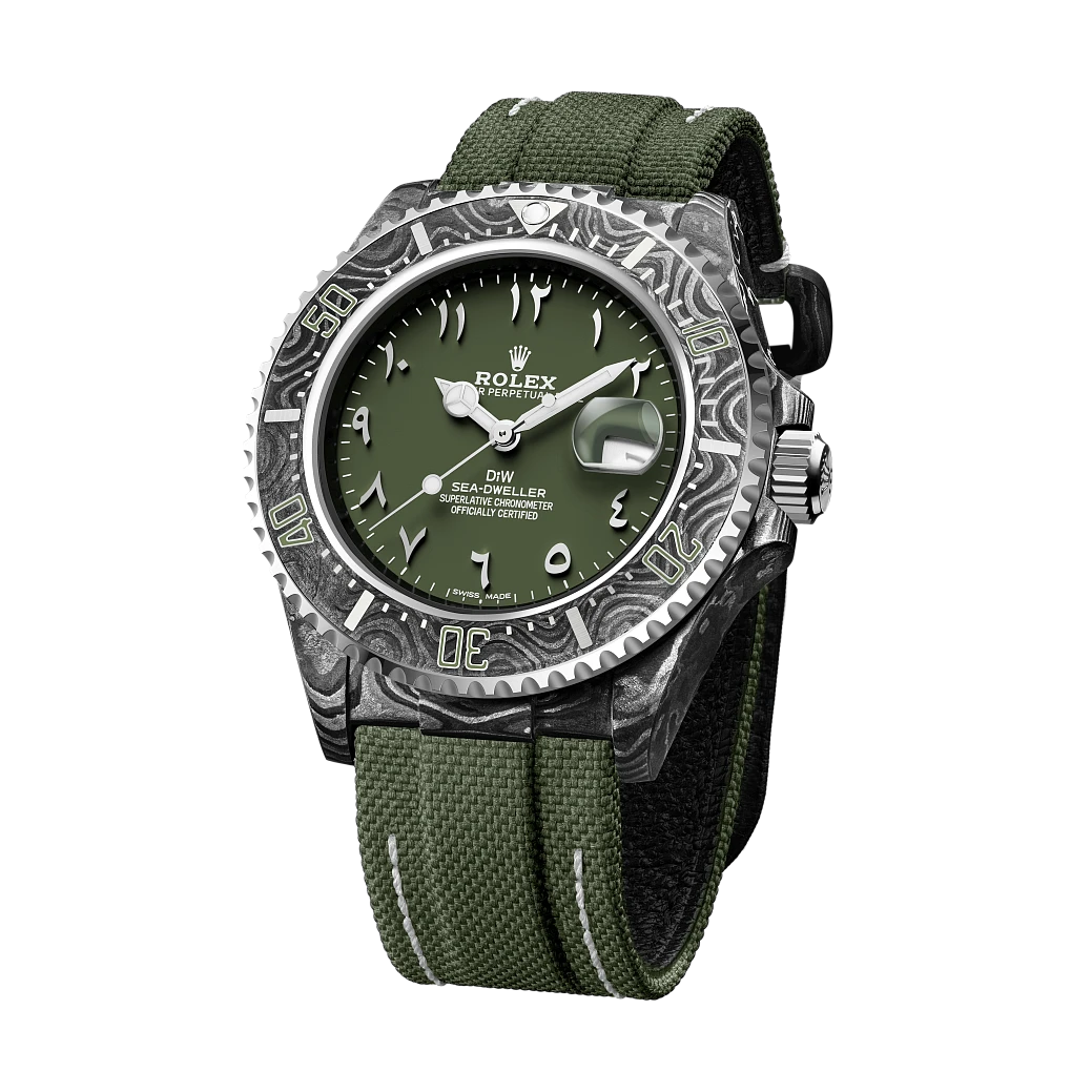 Заказать DiW  Rolex Sea Dweller S-D Hunter Arabic  