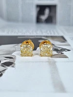 Украшение GIA  Серьги 3,01/3,03 ct. Cushion Diamonds   