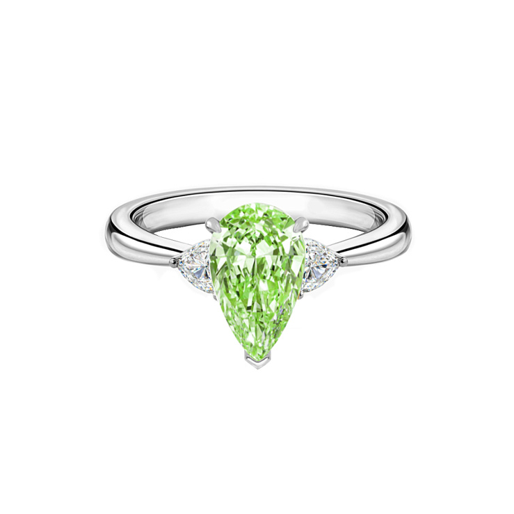 Украшение NO NAME  Кольцо С Бриллиантом 2,10 Ct. Fbgy/Vs1   