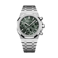 Часы Audemars Piguet  - Royal Oak Chronograph Green Dial 41Mm  26240ST.OO.1320ST.08
