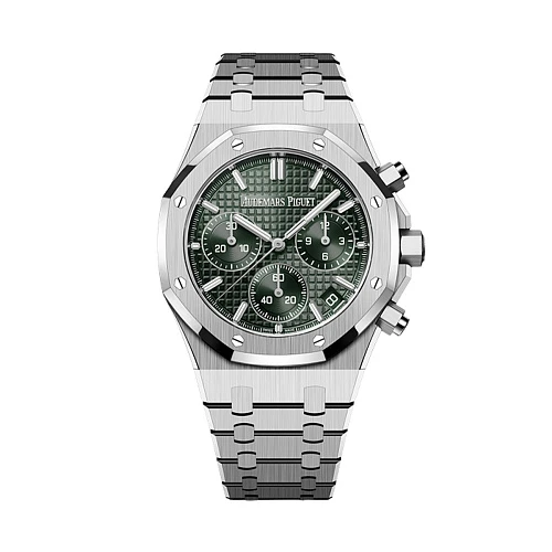 Заказать Audemars Piguet  Royal Oak Chronograph Green Dial 41Mm  26240ST.OO.1320ST.08