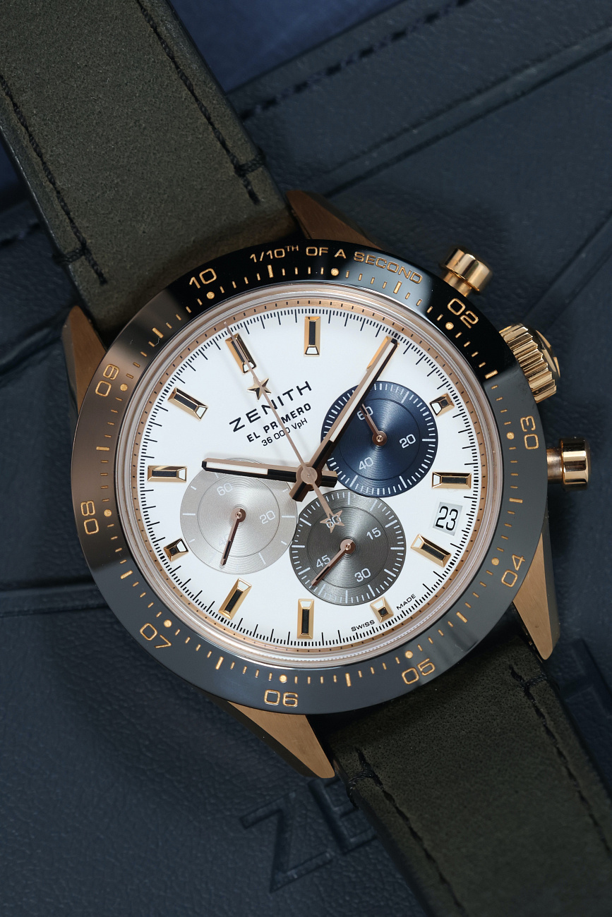 Часы Zenith  Chronomaster El Primero Sport Rose Gold  18.3100.3600/69.C920