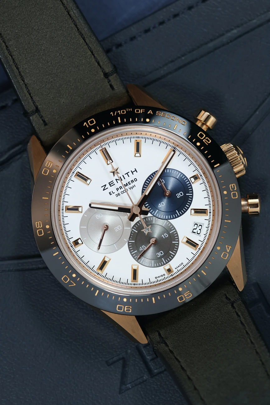 Часы Zenith  Chronomaster El Primero Sport Rose Gold  18.3100.3600/69.C920