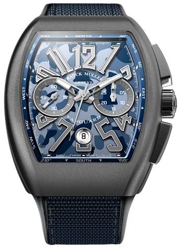 Заказать Franck Muller  Mens Collection Vanguard Camouflage  V 45 CC DT CAMOU Blue