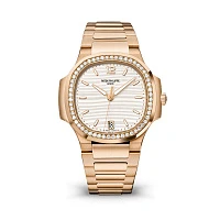 Часы Patek Philippe  Nautilus Rose Gold Diamonds  7118/1200R-001
