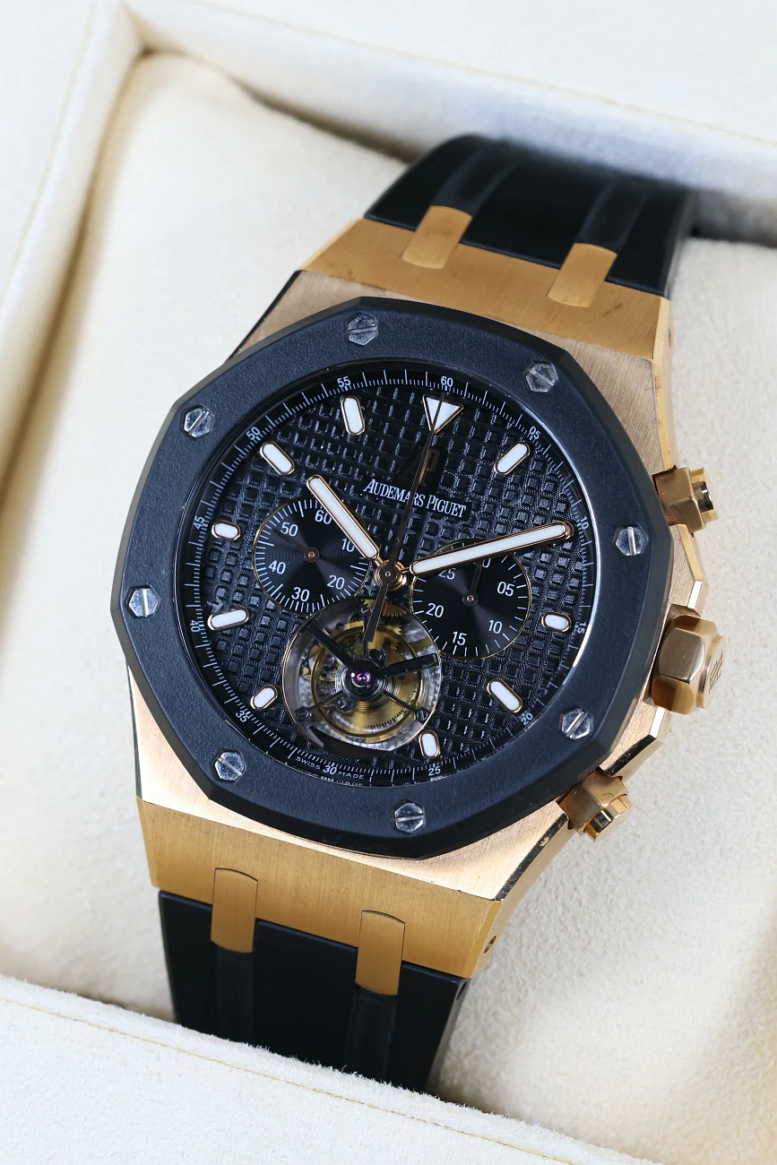 Часы Audemars Piguet  Royal Oak Chronograph Tourbillon Limited Edition  26047OK.OO.D002CA.01