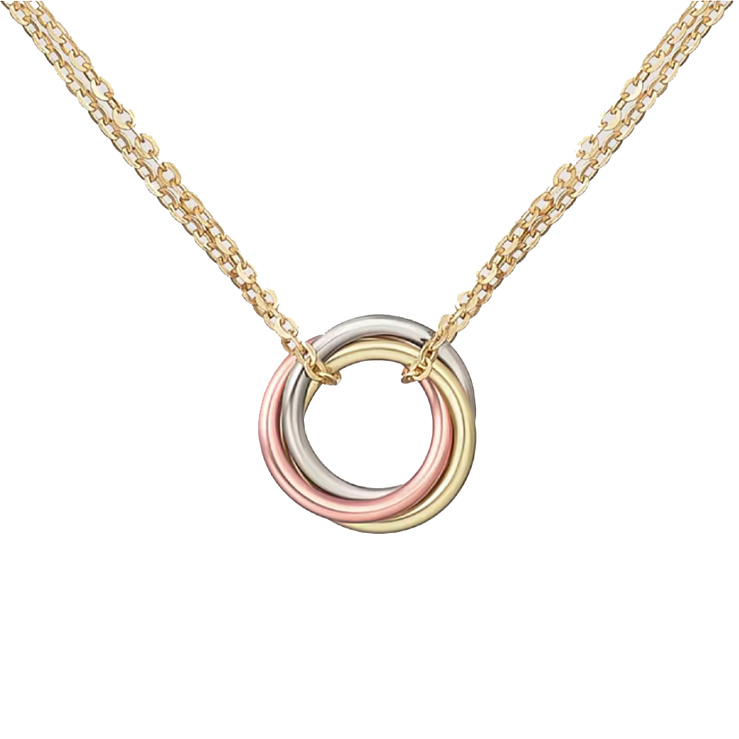 Украшение Cartier  Trinity Necklace, Small Model  B7224816 