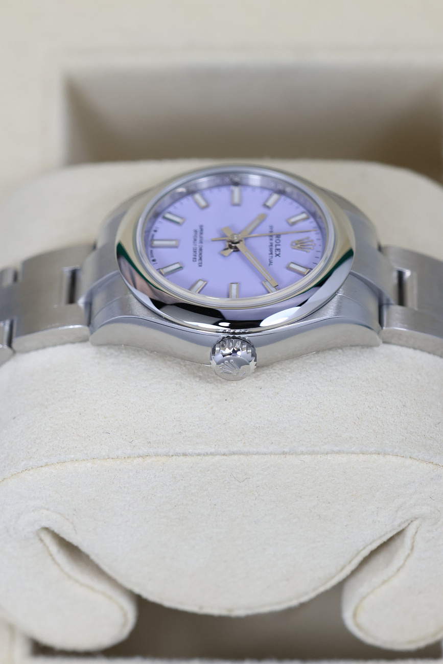 Часы Rolex  Oyster 28mm Lavender Dial  276200-0008