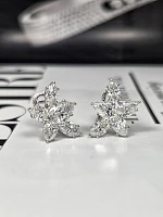 Украшение GIA  Cluster Diamond Earrings 5,05 ct. G/VS1   
