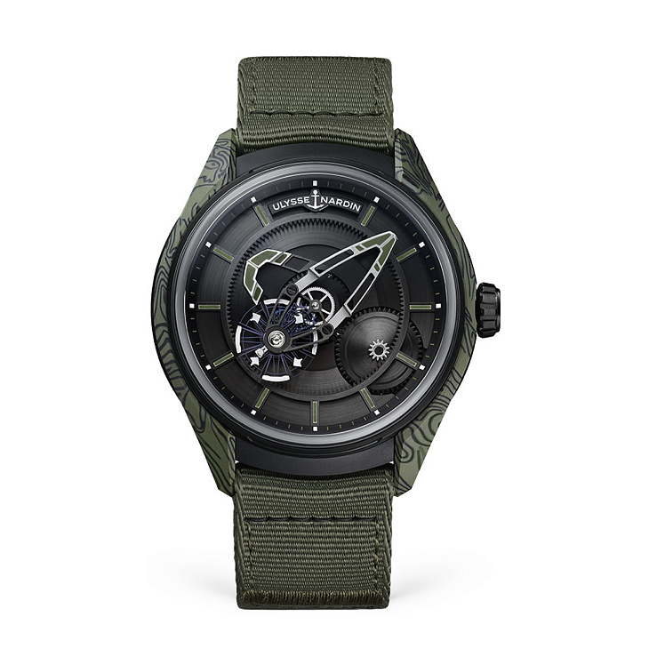 Часы Ulysse N  FREAK X OPS  2303-270-2A-KAKI/0B