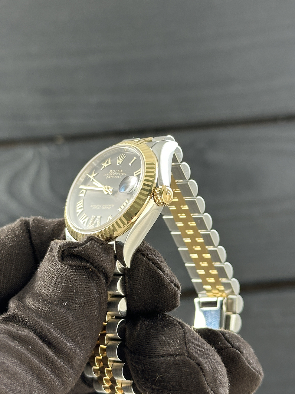 Часы Rolex  Steel And Yellow Gold Grey Dial  278273