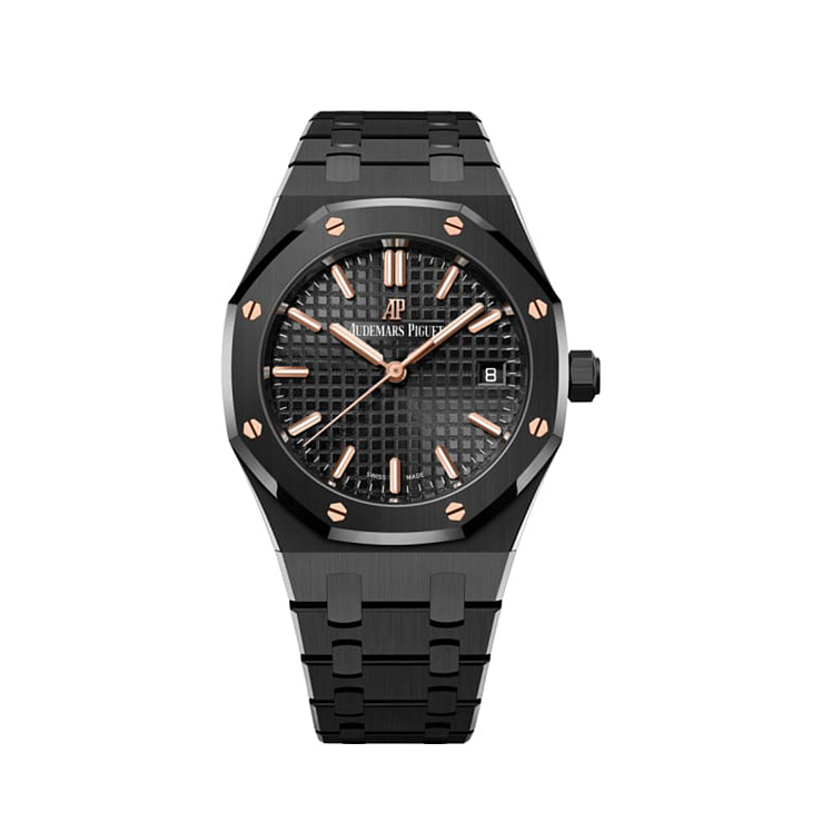 Часы Audemars Piguet  Royal 2023 Oak Black Ceramic 34Mm Automatic  77350CE.OO.1266CE.01