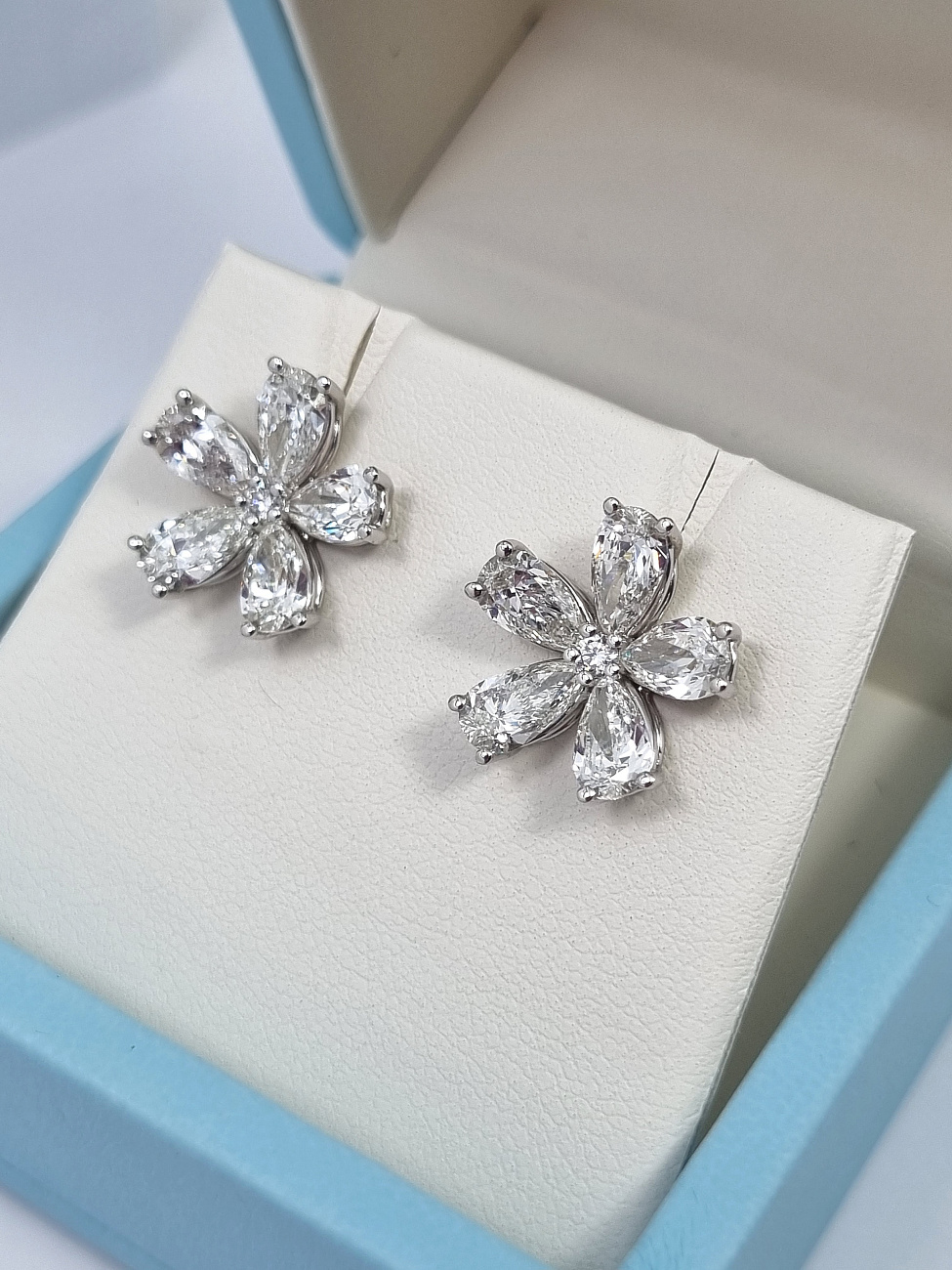 Украшение NO NAME  Серьги С Бриллиантами 5,11 Ct. G-H/Vs   