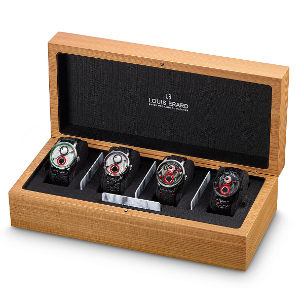 Часы Константин Чайкин (Konstantin Chaykin)  Louis Erard X Konstantin Chaykin Time-Eater Ii Le Régulateur Set  