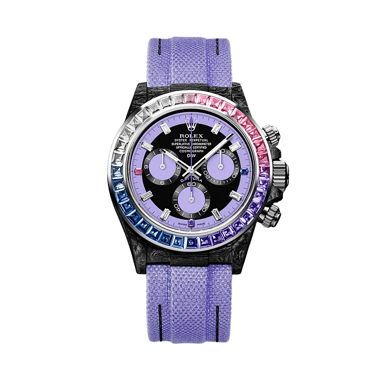 Заказать DiW  Rolex Daytona 40 Mm Rainbow Violet  