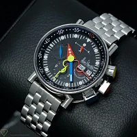 Часы Alain Silberstein  Krono Bauhaus 39,5 Mm Limited Edition  LWO 5100