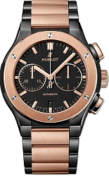 Hublot Classic Fusion Chronograph Ceramic King Gold Bracelet