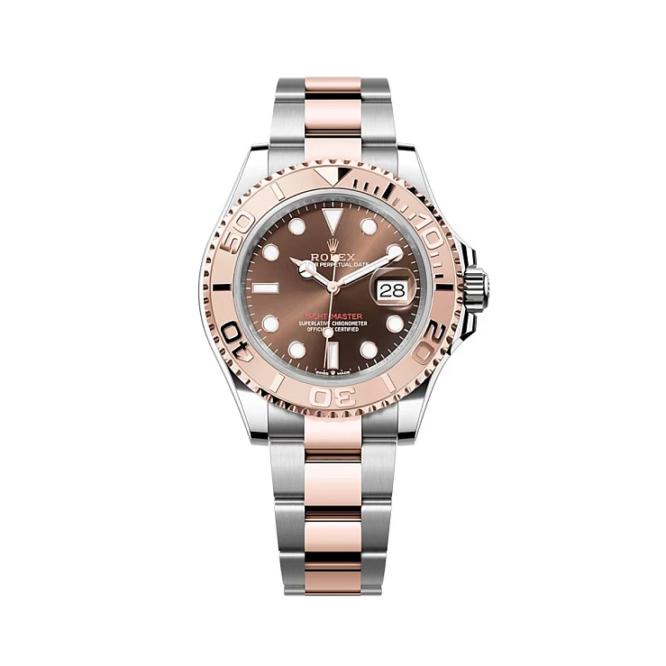 Часы Rolex  Yacht-Master Steel &amp; Rose Gold Chocolate Dial 40mm  116621